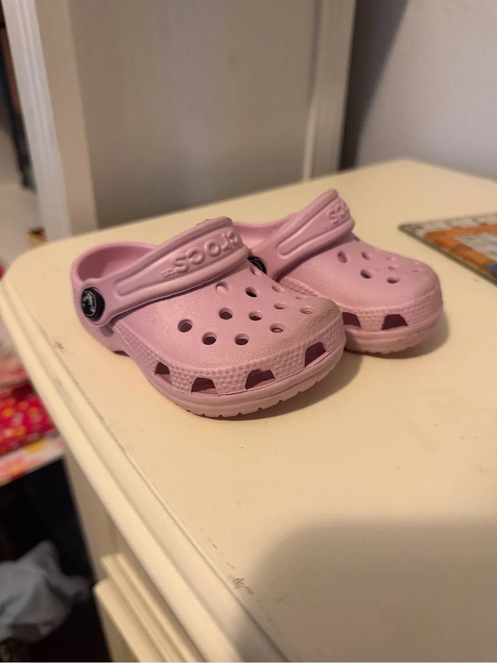 Toddler Pink Crocs